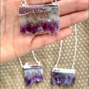 Amethyst Crystal Necklace